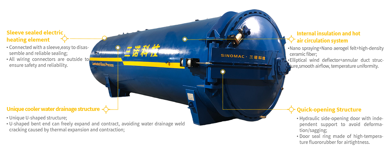 木材处理蒸压釜